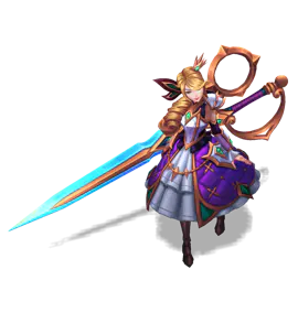 Tanzanite Battle Queen Gwen chroma