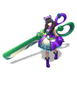 Amethyst Rain Shepherd Gwen chroma