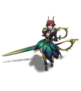 Emerald Faerie Court Gwen chroma
