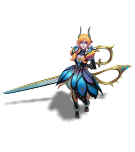 Turquoise Faerie Court Gwen chroma
