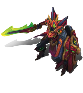 Ruby Mecha Kingdoms Leona chroma