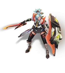 Meteorite Battle Lion Leona chroma