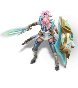 Pearl Battle Lion Leona chroma
