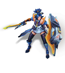 Nightwire Battle Lion Leona chroma