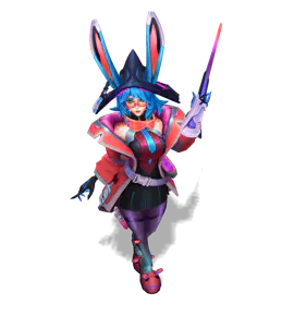 Ruby Battle Bunny Aurora chroma