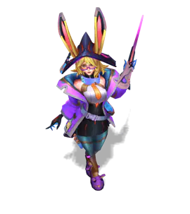 Amethyst Battle Bunny Aurora chroma
