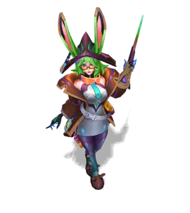 Meteorite Battle Bunny Aurora chroma