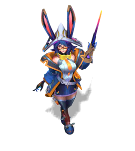 Nightwire Battle Bunny Aurora chroma