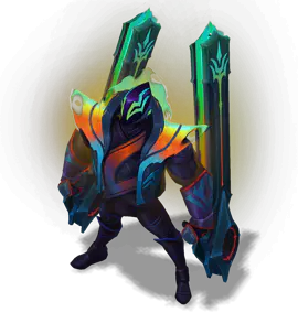 Neon Flare Empyrean K'Sante chroma