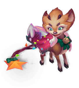 Rose Quartz Reindeer Smolder chroma