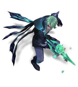 Turquoise Withered Rose Talon chroma