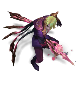 Rose Quartz Withered Rose Talon chroma