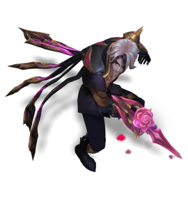 Obsidian Withered Rose Talon chroma