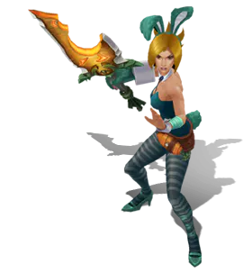 Emerald Battle Bunny Riven chroma