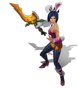 Rose Quartz Battle Bunny Riven chroma
