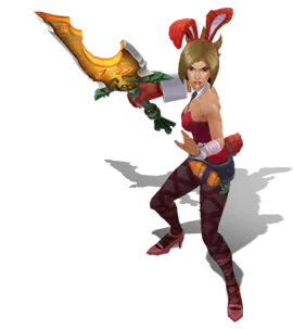 Ruby Battle Bunny Riven chroma