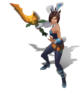 Sapphire Battle Bunny Riven chroma