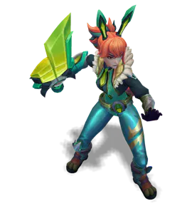 Emerald Battle Bunny Prime Riven chroma
