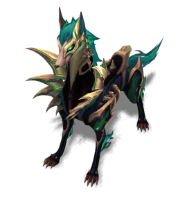 Emerald Warhound Naafiri chroma