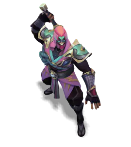 Rose Quartz Shockblade Shen chroma