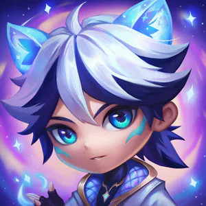Prestige Chibi Ezreal Porcelain Icon, League of Legends summoner icon