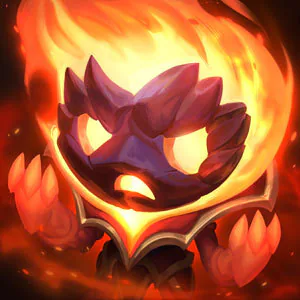 Infernal Amumu Icon, League of Legends summoner icon