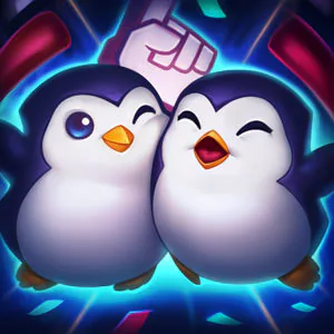 Cheering Pengu Icon, League of Legends summoner icon