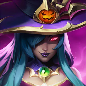 Bewitching Syndra Border Icon, League of Legends summoner icon
