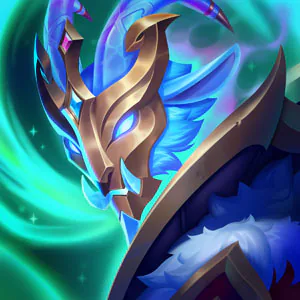 Winterblessed Thresh Border Icon, League of Legends summoner icon