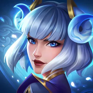 Porcelain Irelia Border Icon, League of Legends summoner icon