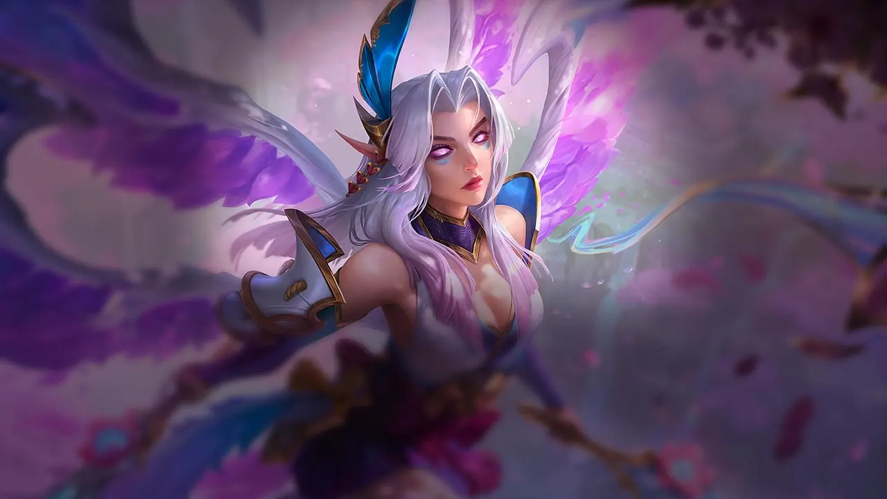 Spirit Blossom Kayle splash art