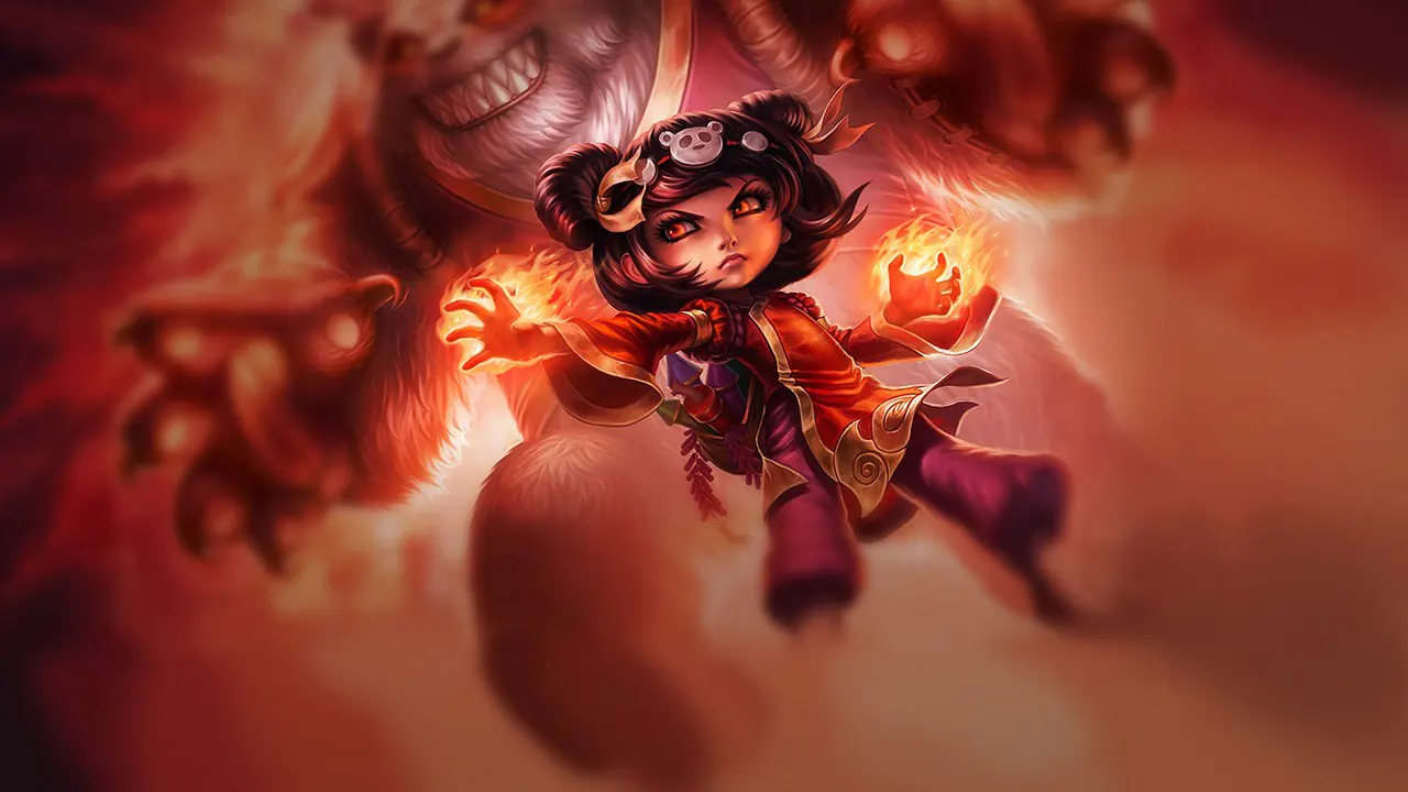 Panda Annie splash art