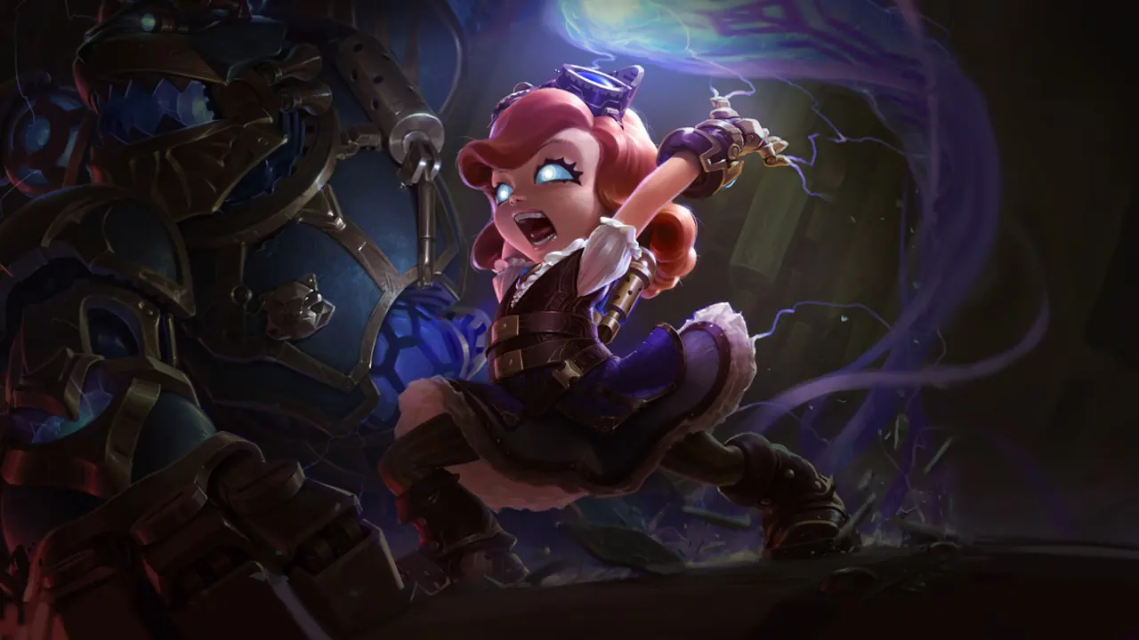 Hextech Annie splash art