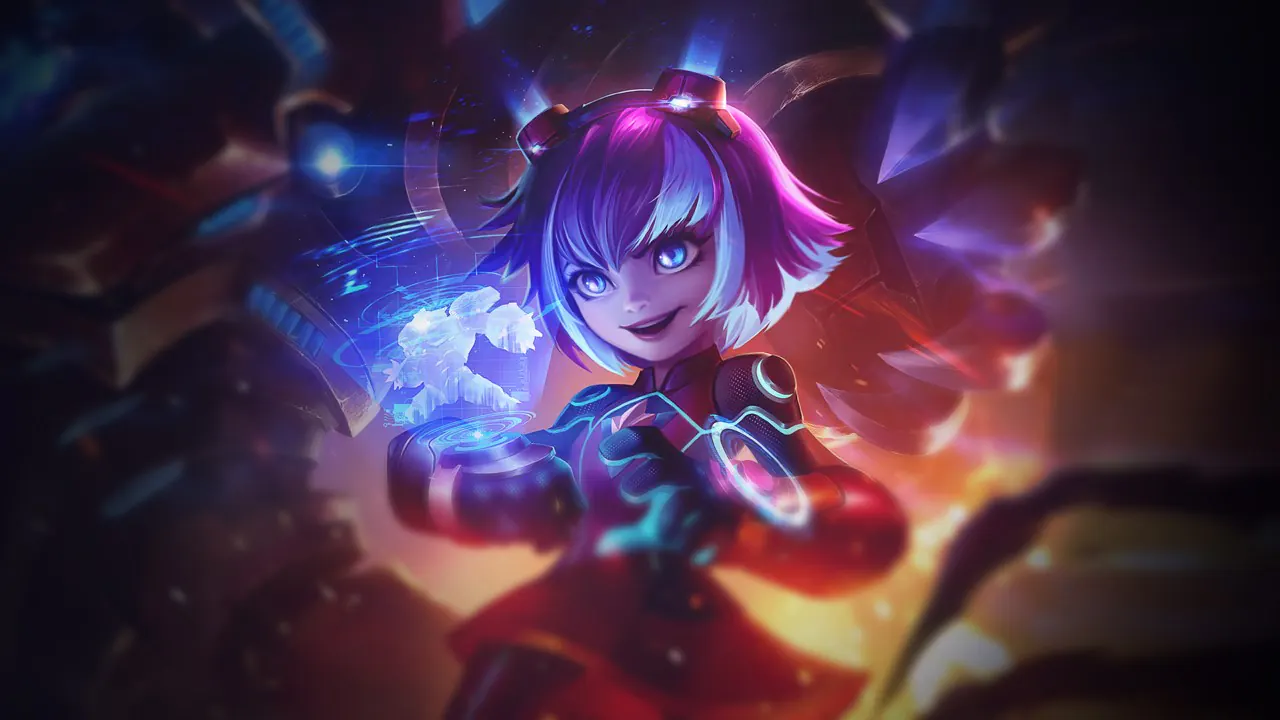 Super Galaxy Annie splash art