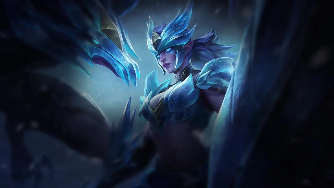 Ice Drake Shyvana splash art