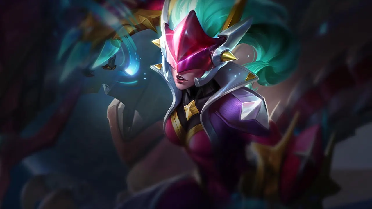 Super Galaxy Shyvana splash art