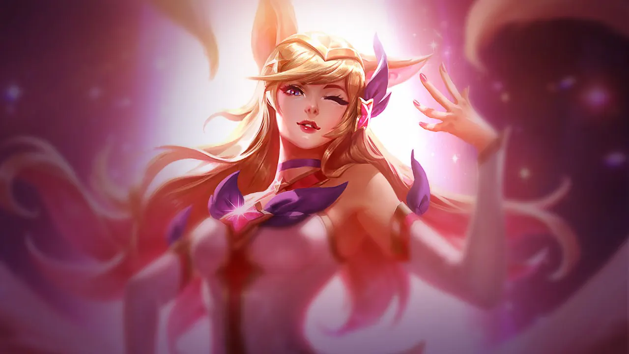 Star Guardian Ahri splash art