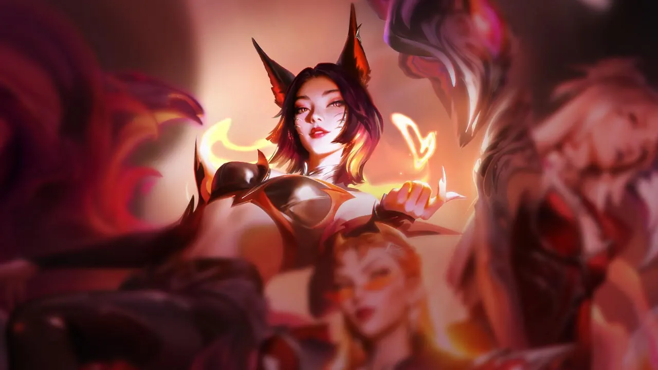 KDA FIRESTARTER Ahri 일러스트