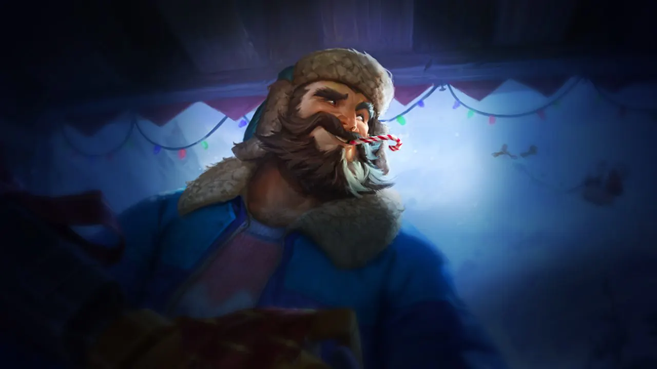Snow Day Graves splash art