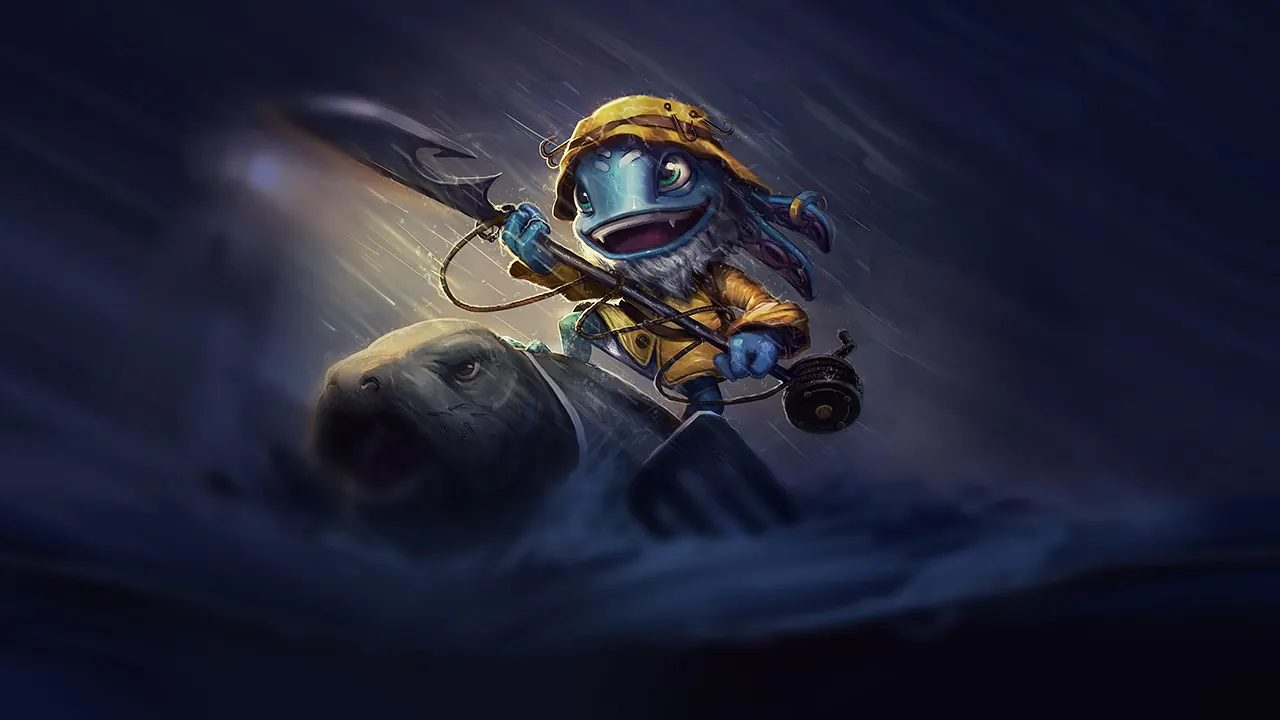 Fisherman Fizz splash art