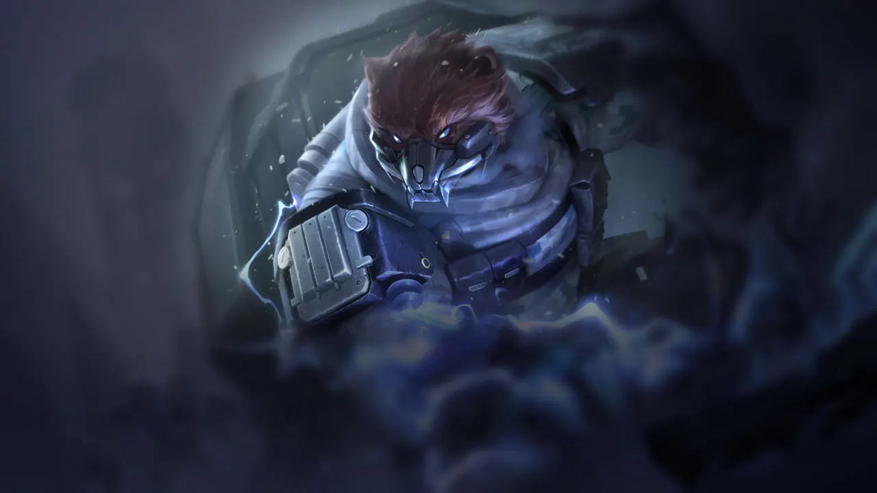 Northern Storm Volibear splash art