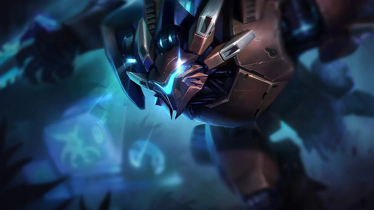Mecha Rengar splash art