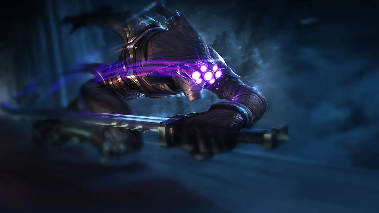 Assassin Master Yi splash art