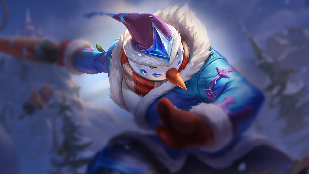 Snow Man Yi splash art