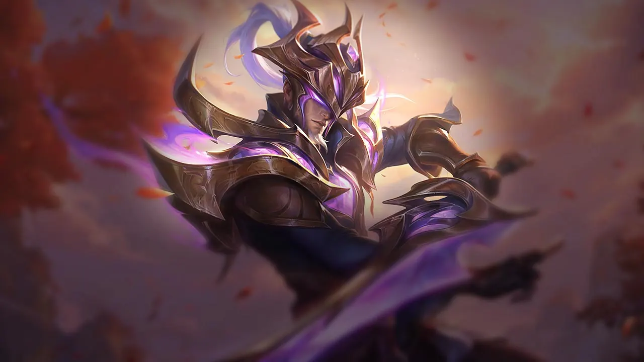 Victorious Master Yi splash art