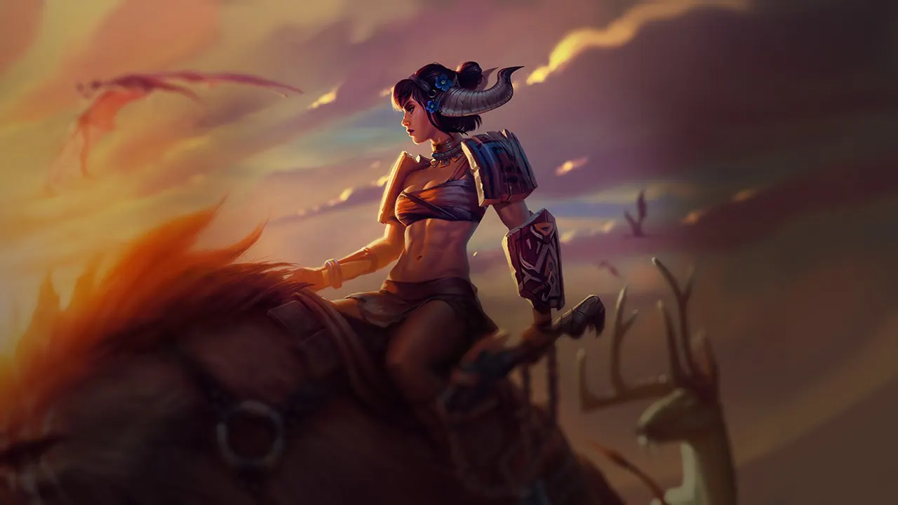 Sabretusk Sejuani splash art