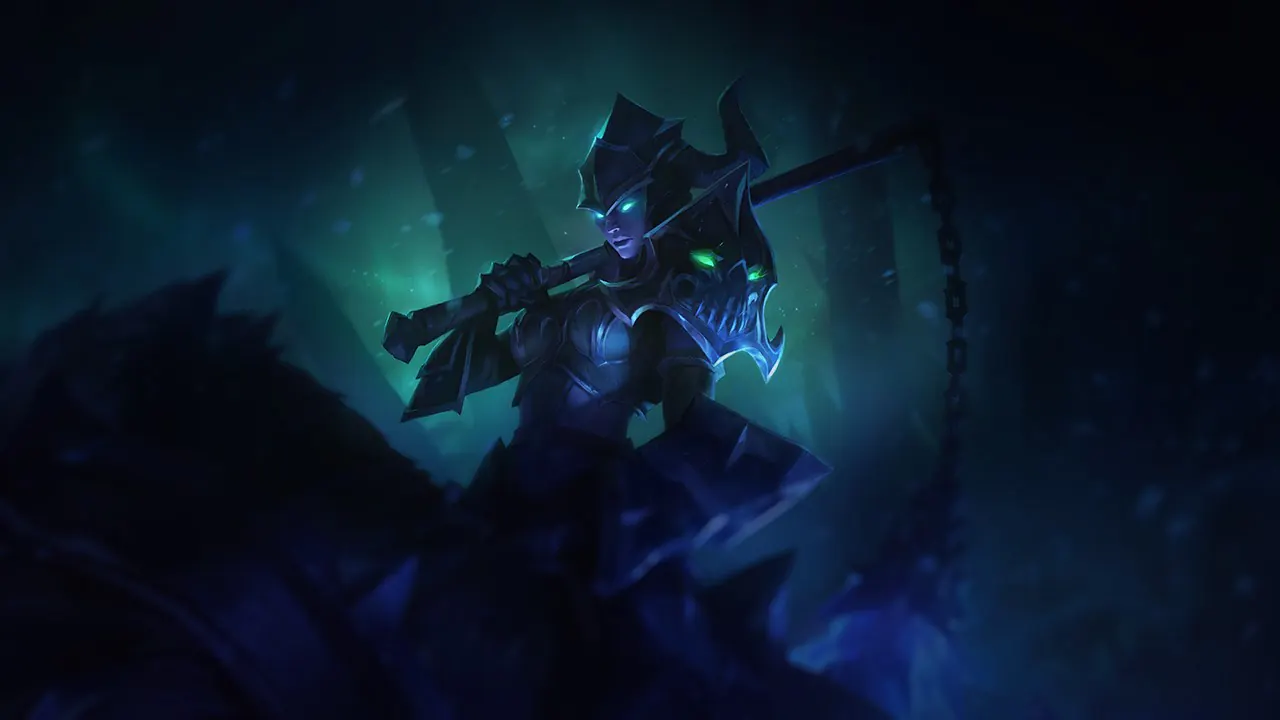 Darkrider Sejuani splash art