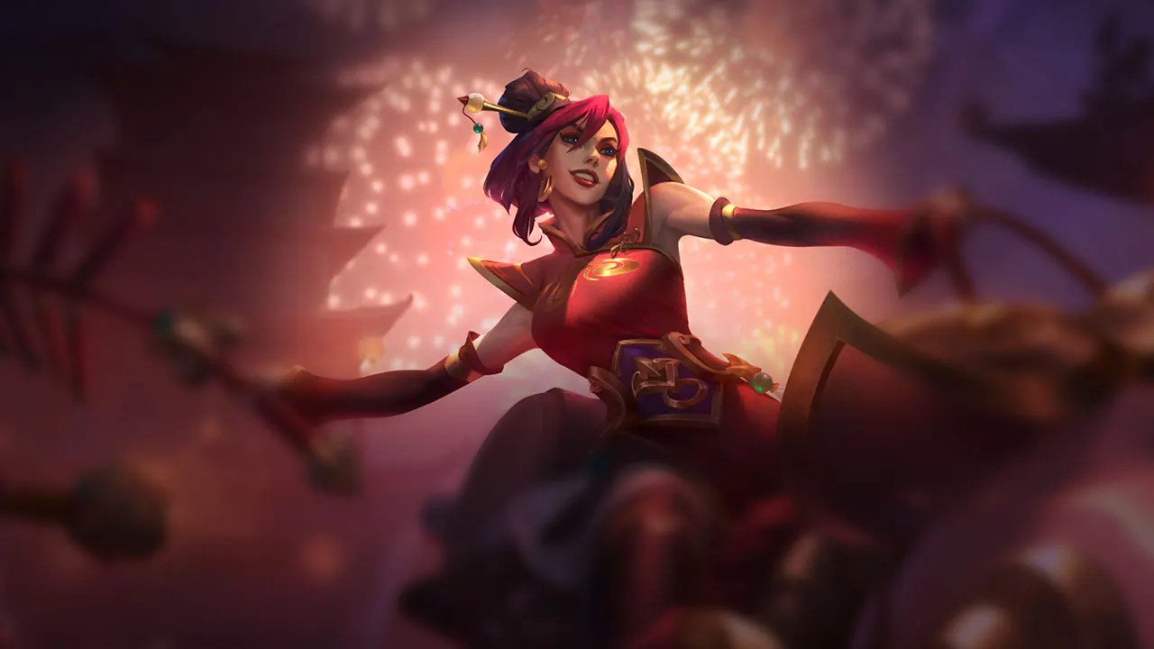 Firecracker Sejuani splash art
