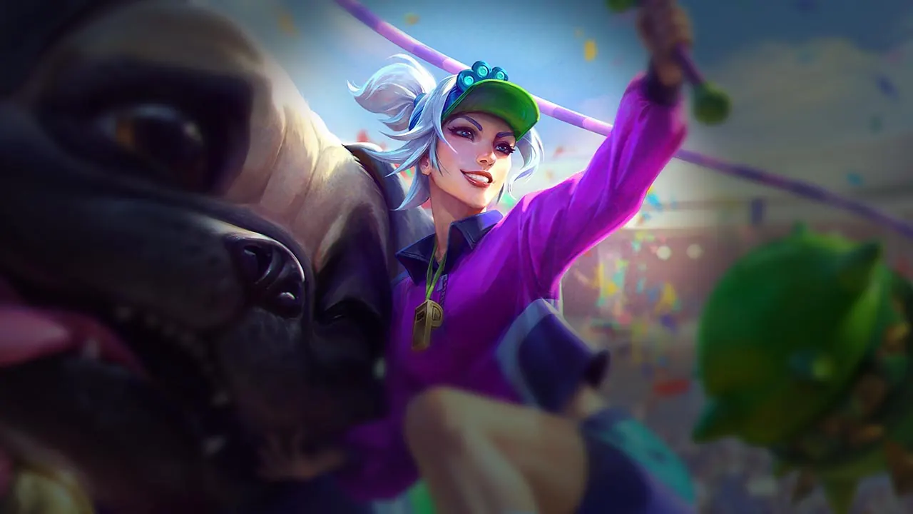 Pug Trainer Sejuani splash art