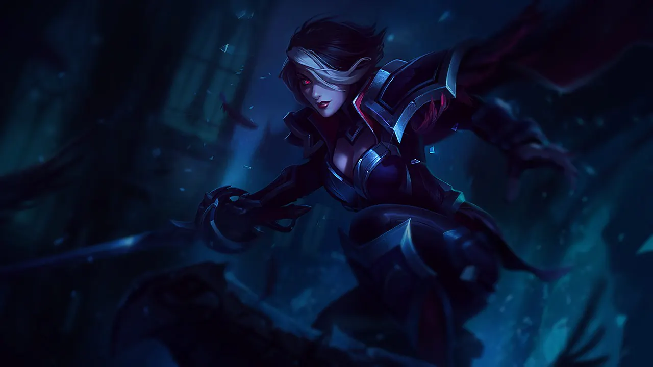 Nightraven Fiora splash art